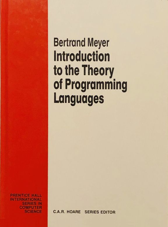 Introduction to the Theory of Programming Languages (1991) now freely available