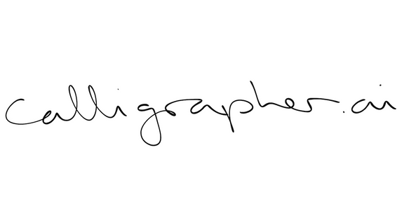Realistic computer-generated handwriting
