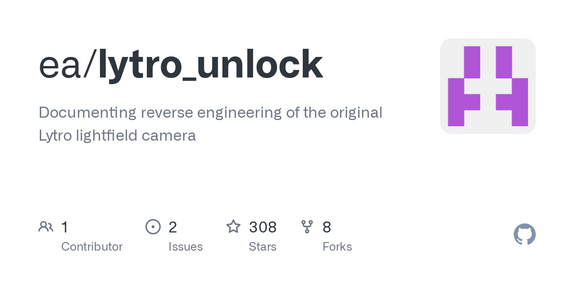 Lytro Unlock – Making a bad camera slightly better