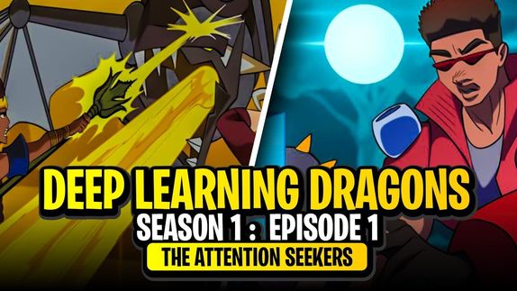 Deep Learning Dragons: A motion comic about ML papers told via a D&D story