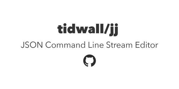 Jj: JSON Stream Editor