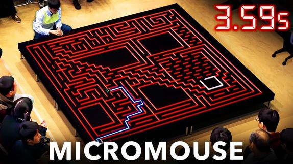 Micromouse: The Fastest Maze-Solving Competition on Earth [video]
