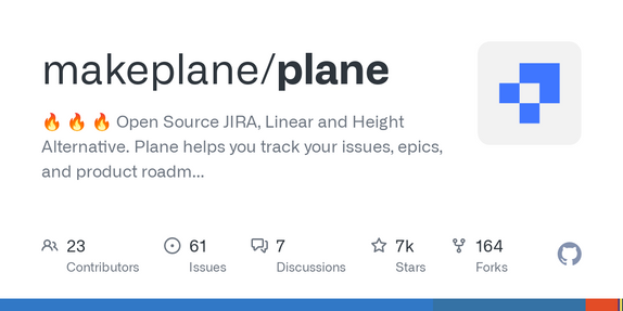 Plane: Open-Source Alternative to Atlassian's Jira