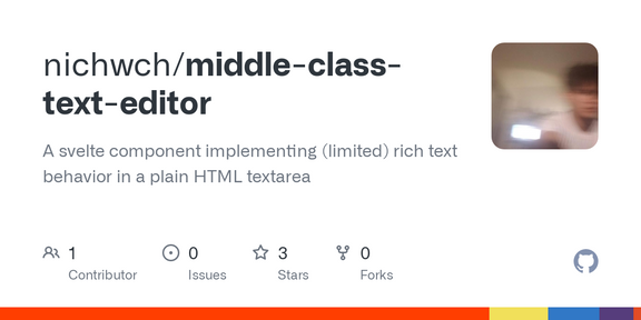 Show HN: Middle Class Text Editor