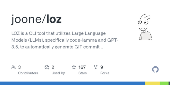 Show HN: Loz – Automate Git Commit Messages with LLM