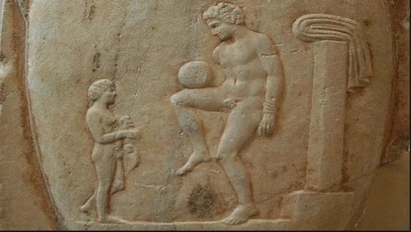 Harpastum – ancient Roman prototype of soccer and rugby