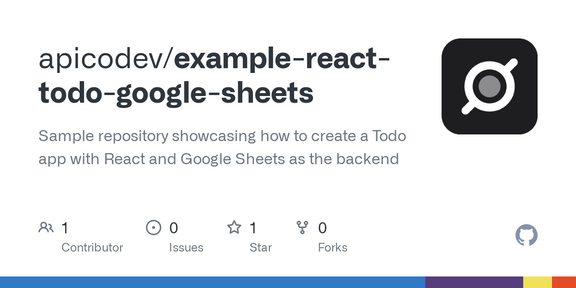 Show HN: Google Sheets as backend for React apps