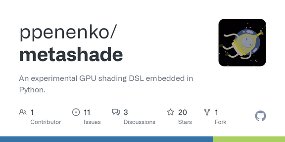 Show HN: Metashade – a Pythonic GPU shading/compute EDSL