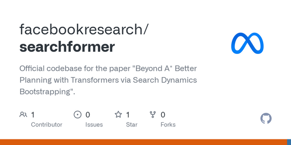 Searchformer: Beyond A* – Better planning with transformers via search dynamics