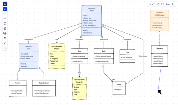 Show HN: GUI for editing Mermaid class diagrams