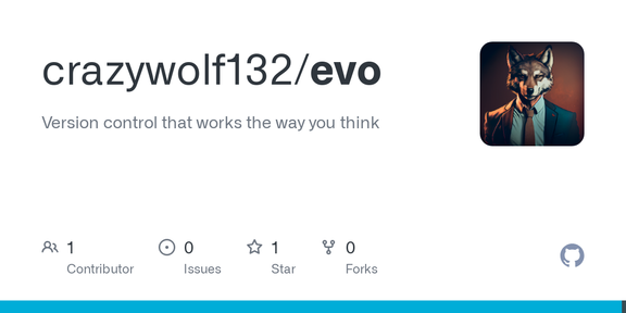 Evo: Version control that works the way you think