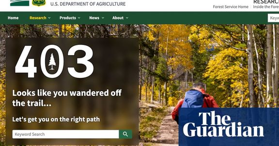 Trump orders USDA to take down websites referencing climate crisis