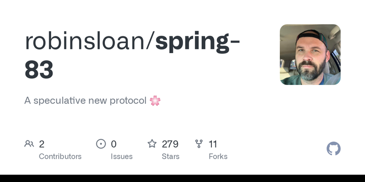 Spring 83: a draft protocol intended to suggest new ways of relating online