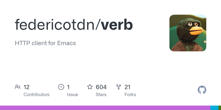 Verb: Emacs org-mode alternative to postman
