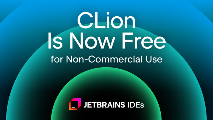 CLion Is Now Free for Non-Commercial Use