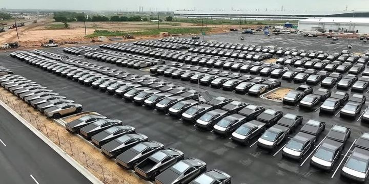 Tesla Cybertruck inventory goes through the roof