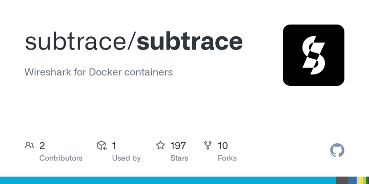 Show HN: Subtrace – Wireshark for Docker Containers