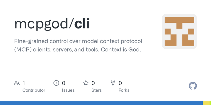 Show HN: MCPGod: Fine-grained control over MCP clients, servers, and tools