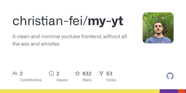 Show HN: A personal YouTube frontend based on yt-dlp