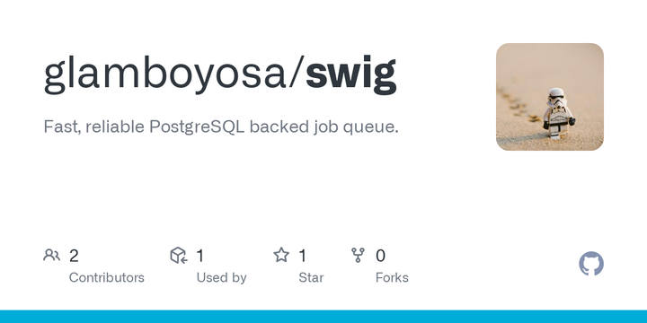 Show HN: Swig – A PostgreSQL-powered job queue system for Go