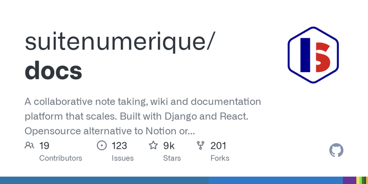 Docs – Open source alternative to Notion or Outline