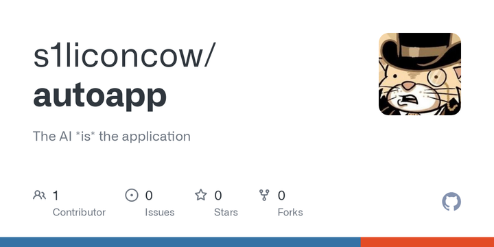 What if the AI *was* the application