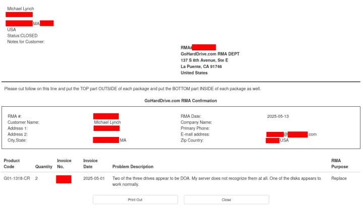 GoHardDrive Leaked Personal Data for Customers