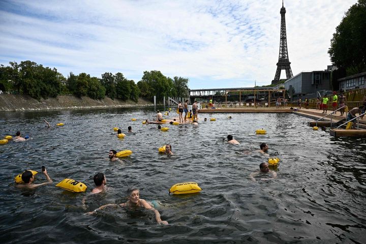 Seine reopens to Paris swimmers after century-long ban