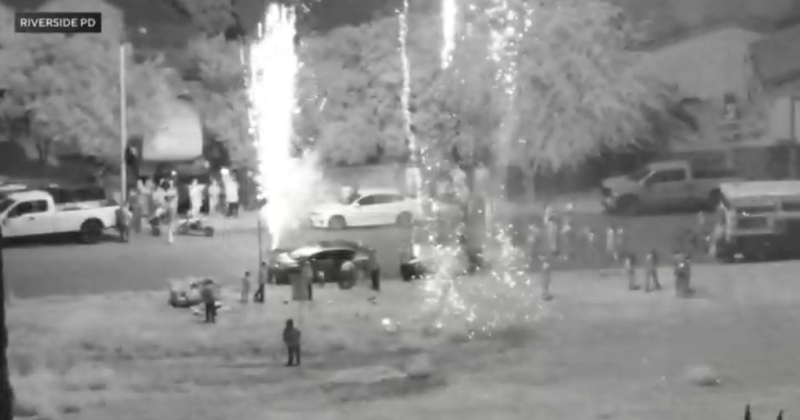 Riverside issues citations for illegal fireworks spotted by police drones