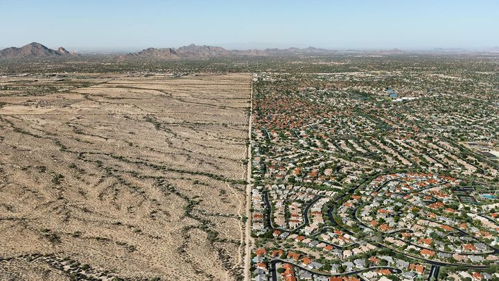 Edward Burtynsky's monumental chronicle of the human impact on the planet