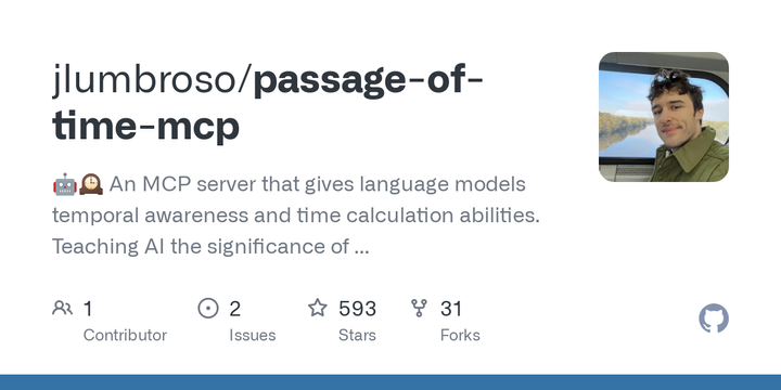 Show HN: An MCP server that gives LLMs temporal awareness and time calculation