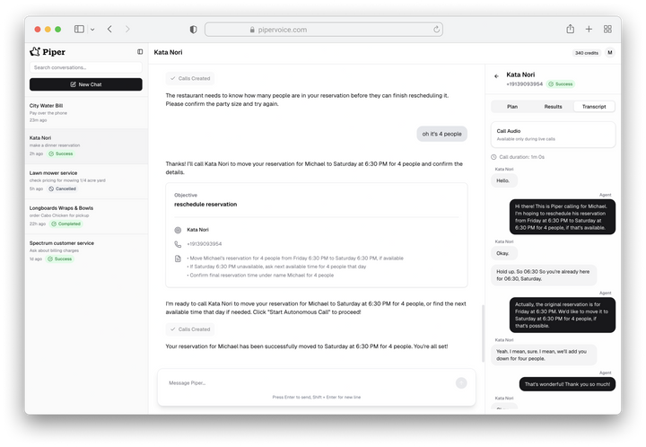 Show HN: Companies use AI to take your calls. I built AI to make them for you