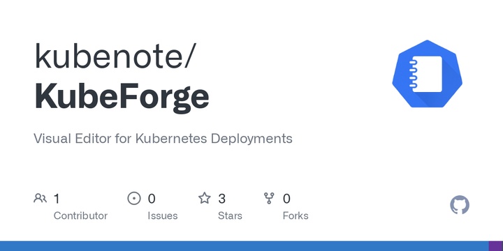 Show HN: KubeForge – A GUI for Kubernetes YAMLs