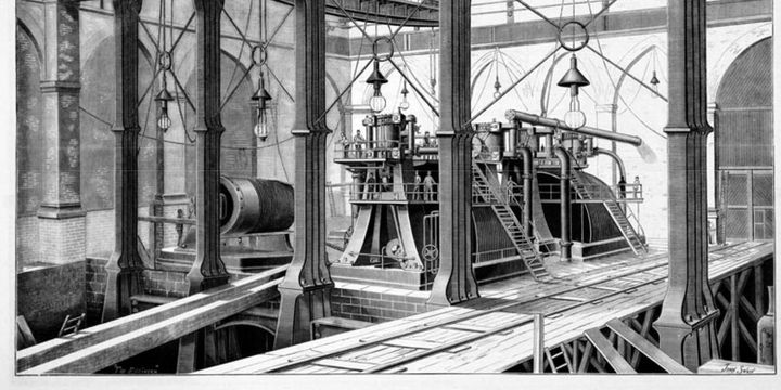 How the first electric grid was built