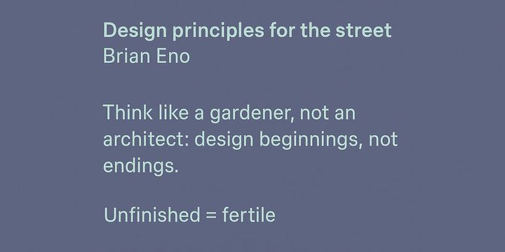 The Power and Beauty of Incrementalism