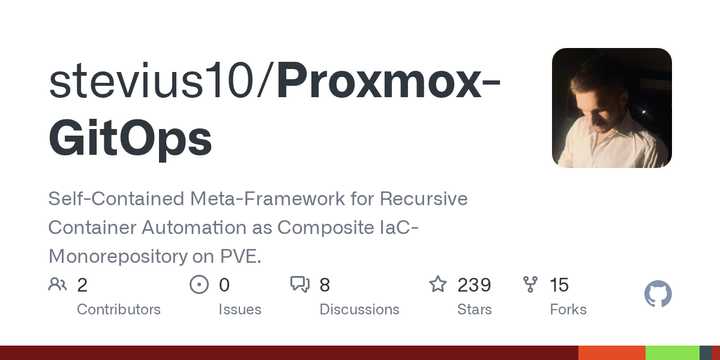 Show HN: Proxmox-GitOps: Container Automation Metaframework (Recursive Monorepo)