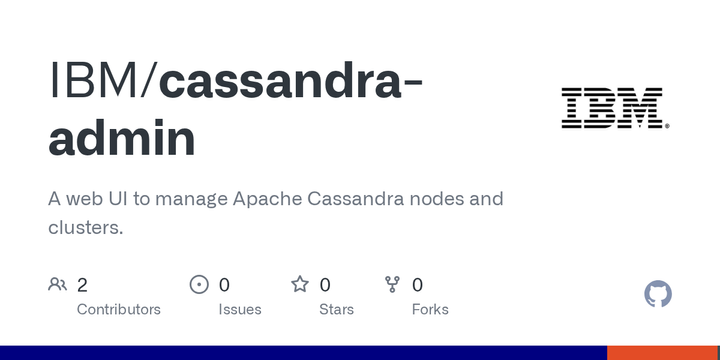 Show HN: Web admin interface for Cassandra built with Openresty and Alpine.js