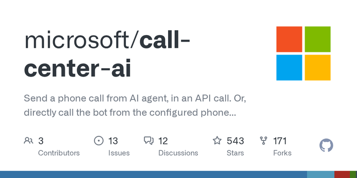 Microsoft Releases AI Call Center Stack with Voice, SMS, and Memory