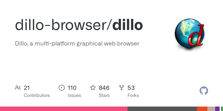 Dillo, a multi-platform graphical web browser