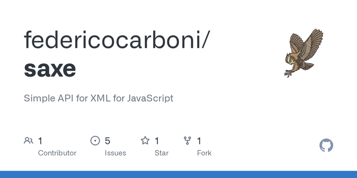 Show HN: Standards compliant SAX-style XML parser for JavaScript