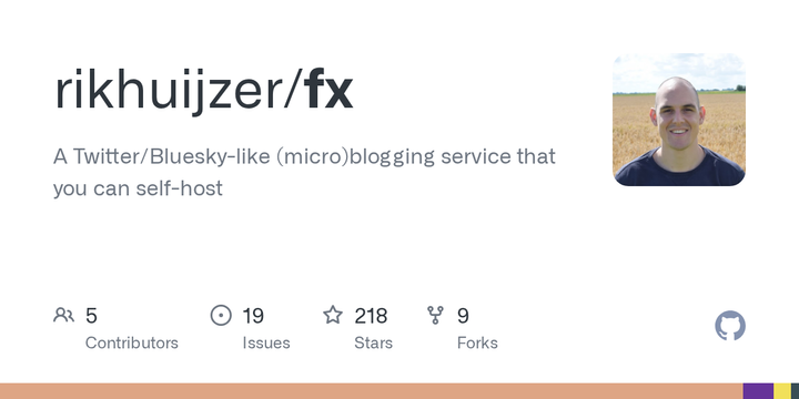 Show HN: fx - A (micro)blogging server that you can self-host