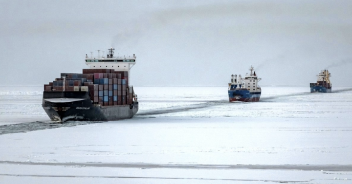 China launches 18 day Arctic shipping route