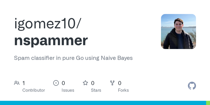 Show HN: Spam classifier in Go using Naive Bayes