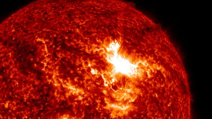 Major X5.1 solar flare erupts from Region 4274, producing large CME