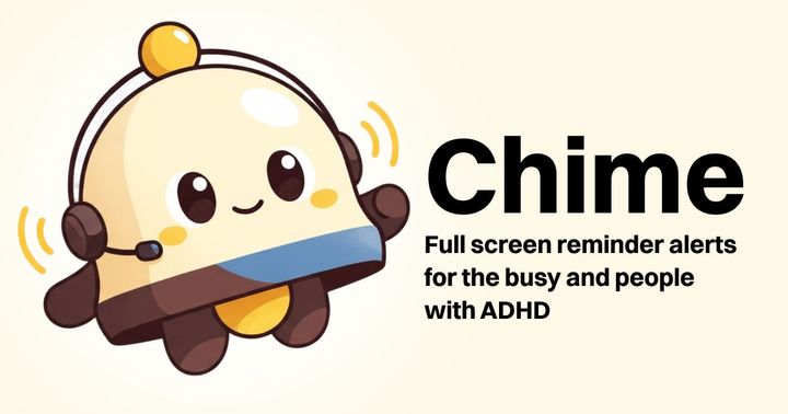 Show HN: Chime – Full-screen meeting alerts for time blindess (macOS)