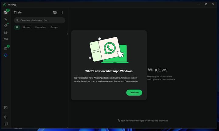 Meta replaces WhatsApp for Windows with web wrapper