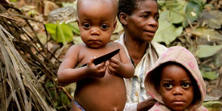 Where do the children play?