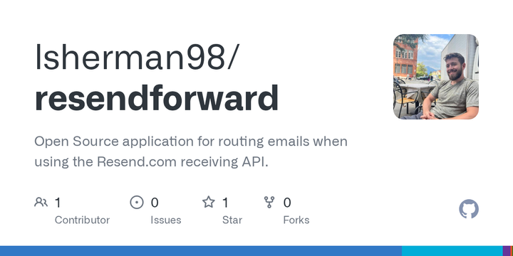 Show HN: ResendForward – OS server and UI for use with Resend.com inbound