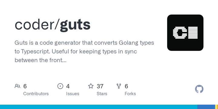 Show HN: Guts – convert Golang types to TypeScript