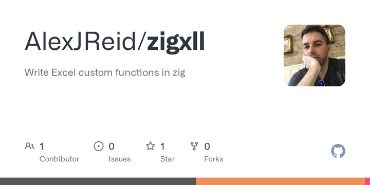 Show HN: Excel Custom Functions in Zig